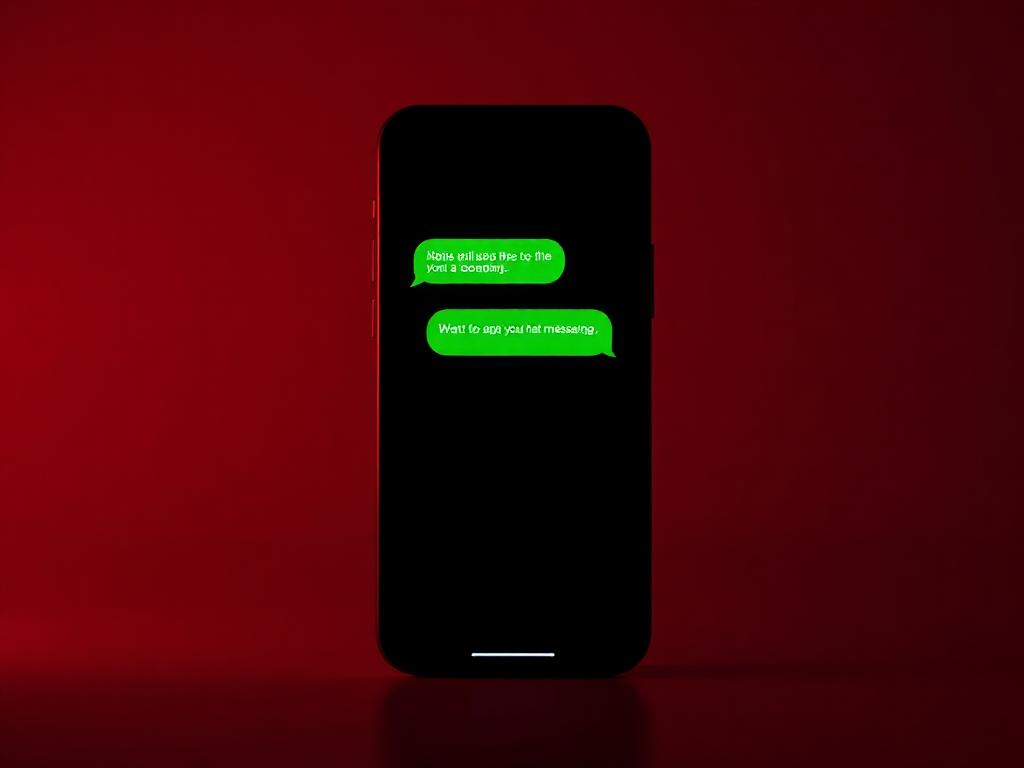 Conversa por WhatsApp em smartphone